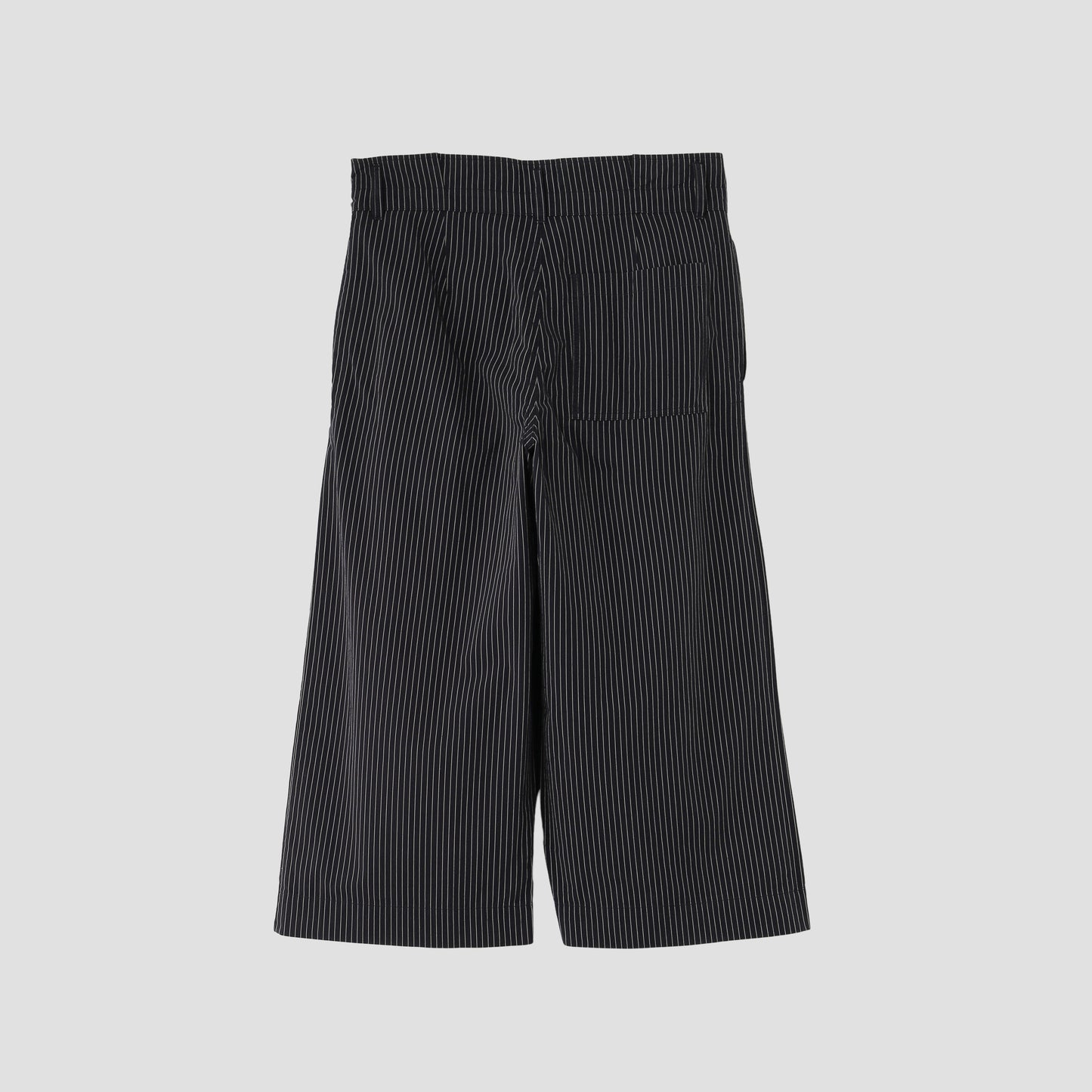 COTTON LINEN STRIPE TROUSERS