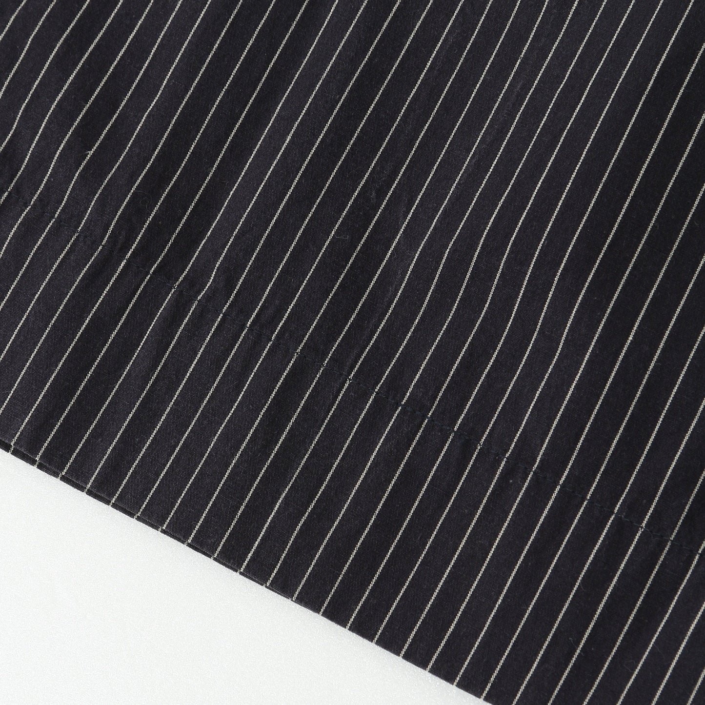 COTTON LINEN STRIPE TROUSERS