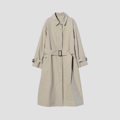 WATER REPELLENT LIGHT COTTON POPLIN COAT