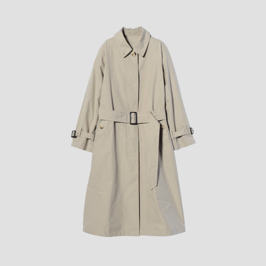 WATER REPELLENT LIGHT COTTON POPLIN COAT