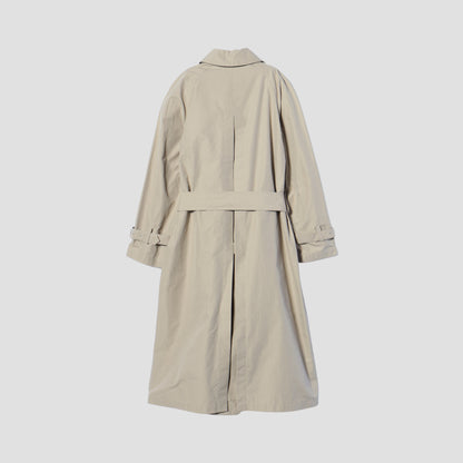 WATER REPELLENT LIGHT COTTON POPLIN COAT