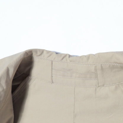 WATER REPELLENT LIGHT COTTON POPLIN COAT
