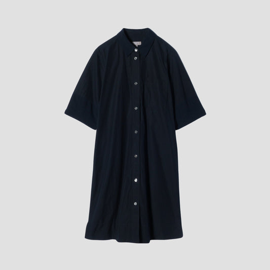 COTTON POPLIN DRESS