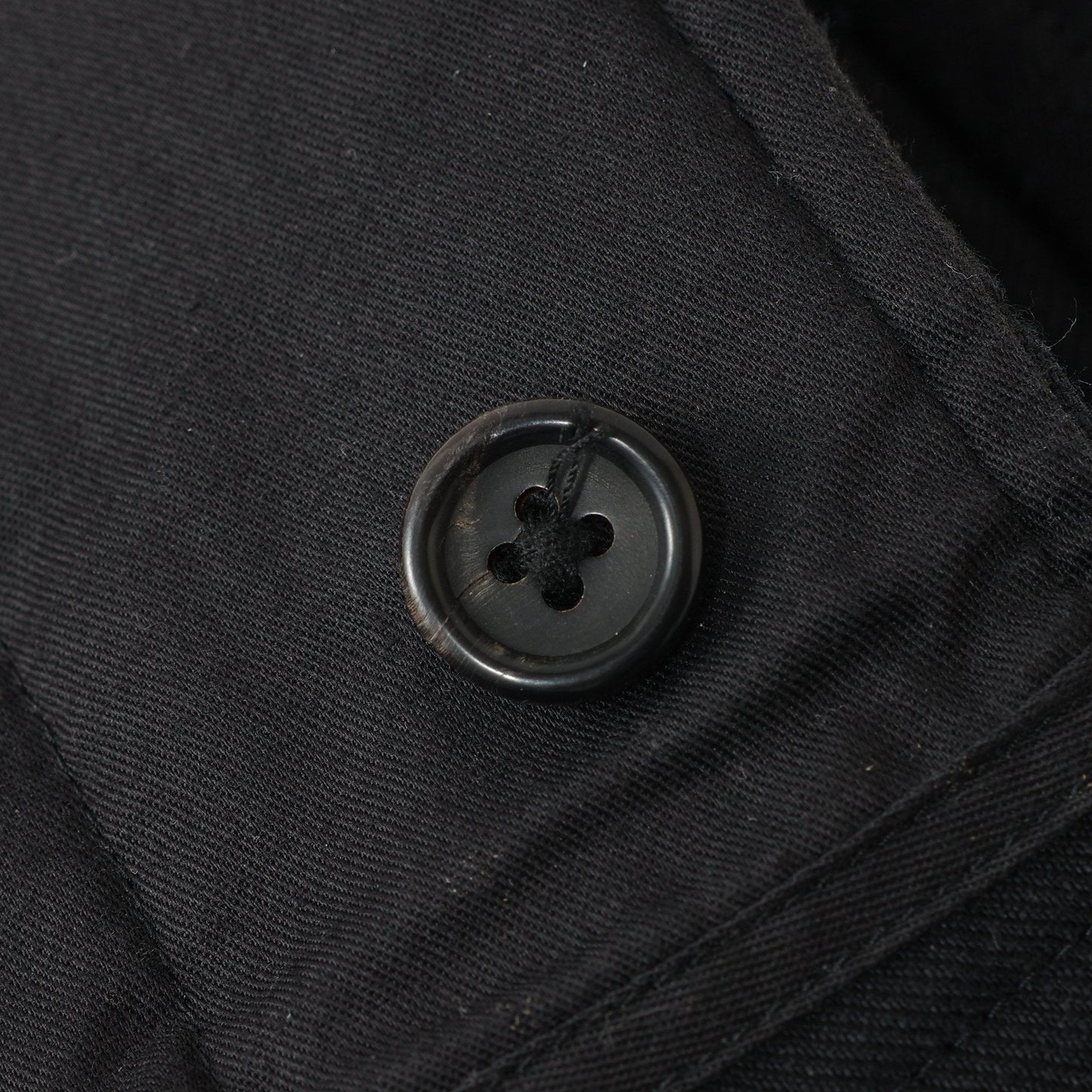 LINEN WOOL TWILL TROUSERS