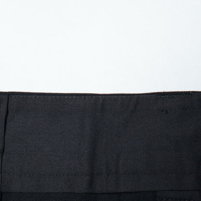 COTTON LINEN OXFORD TROUSERS