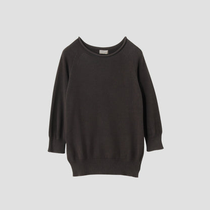 CAST OFF ROLL NECK KNIT