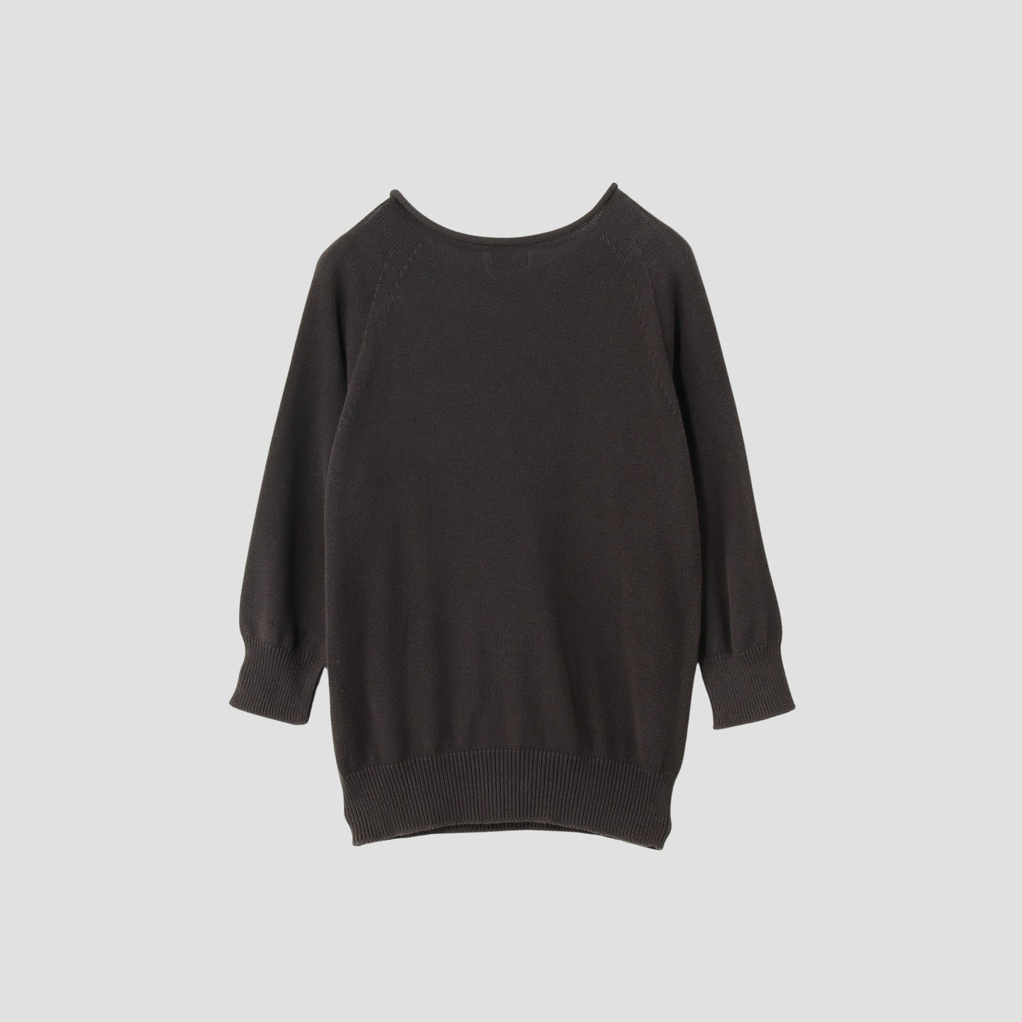 CAST OFF ROLL NECK KNIT