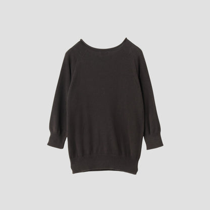 CAST OFF ROLL NECK KNIT