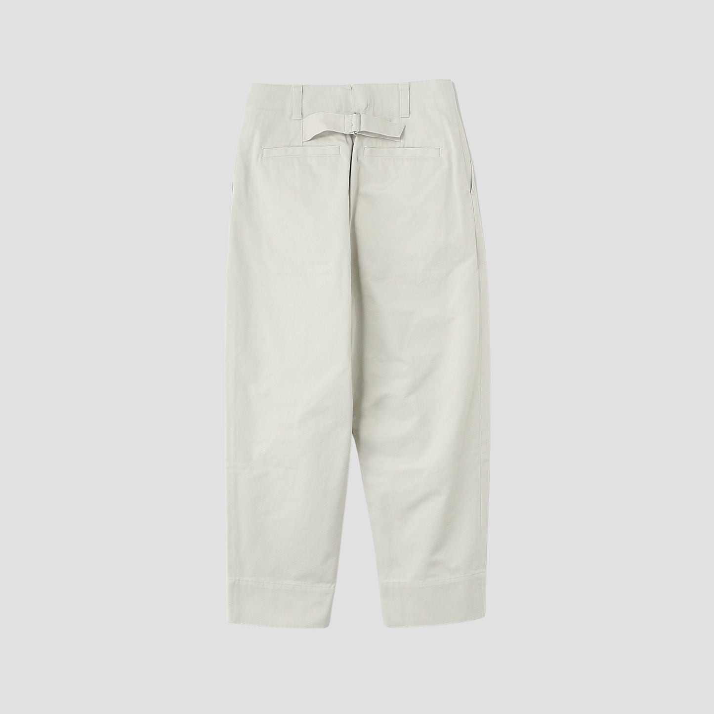 ORGANIC COTTON TWILL TROUSERS