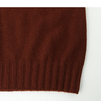 WIDE ROLL NECK KNIT
