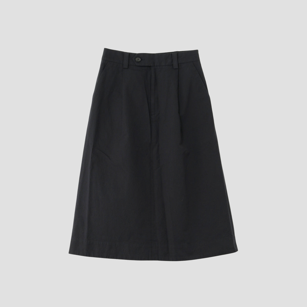 COTTON LINEN SILK SKIRT