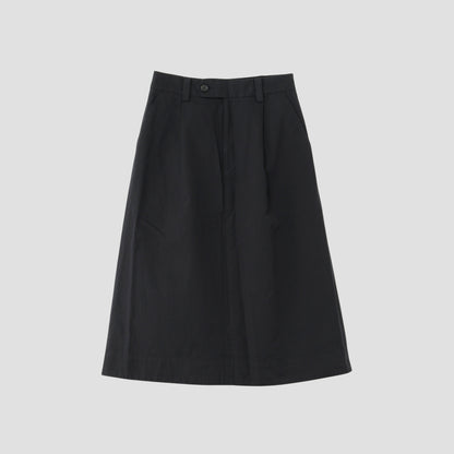 COTTON LINEN SILK SKIRT