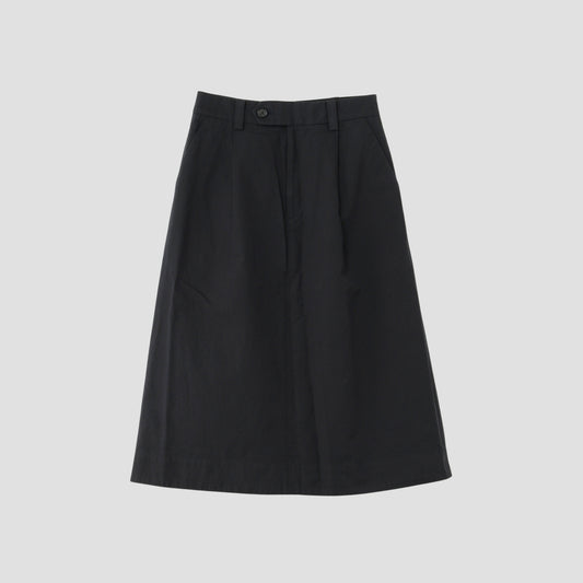 COTTON LINEN SILK SKIRT