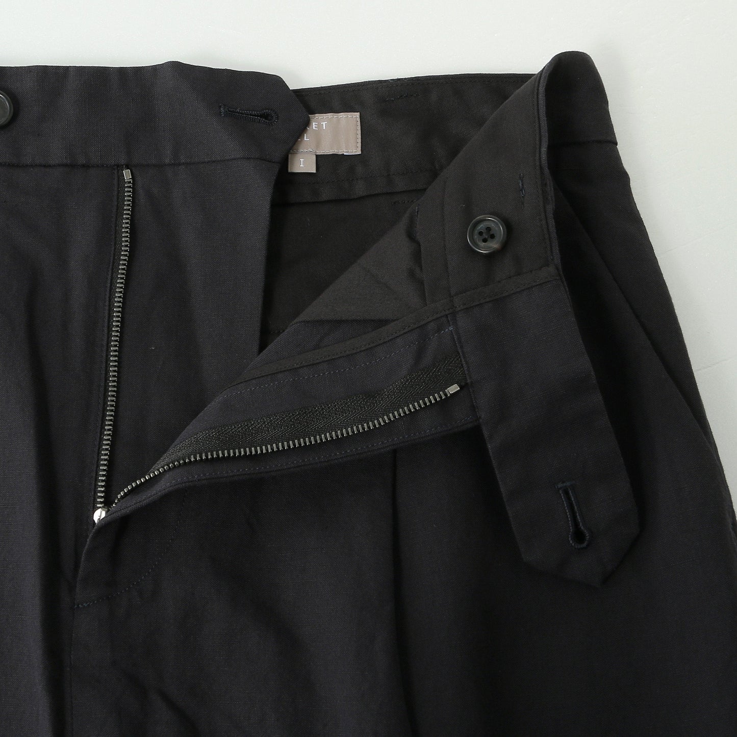 COTTON LINEN SILK SKIRT