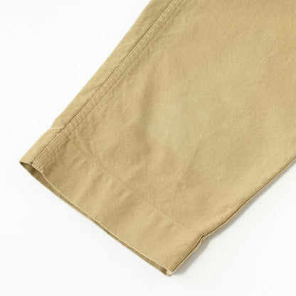 IRREGULAR COTTON CANVAS TROUSERS