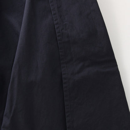WASHED YARN DYE COTTON POPLIN JACKET