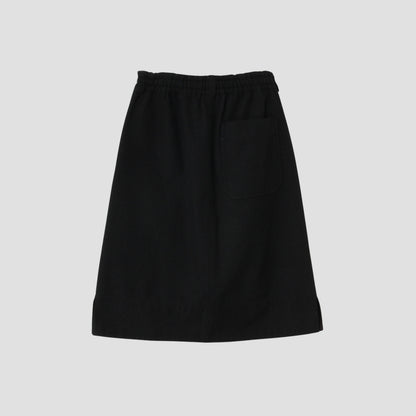 WOOL COTTON DRILL SKIRT