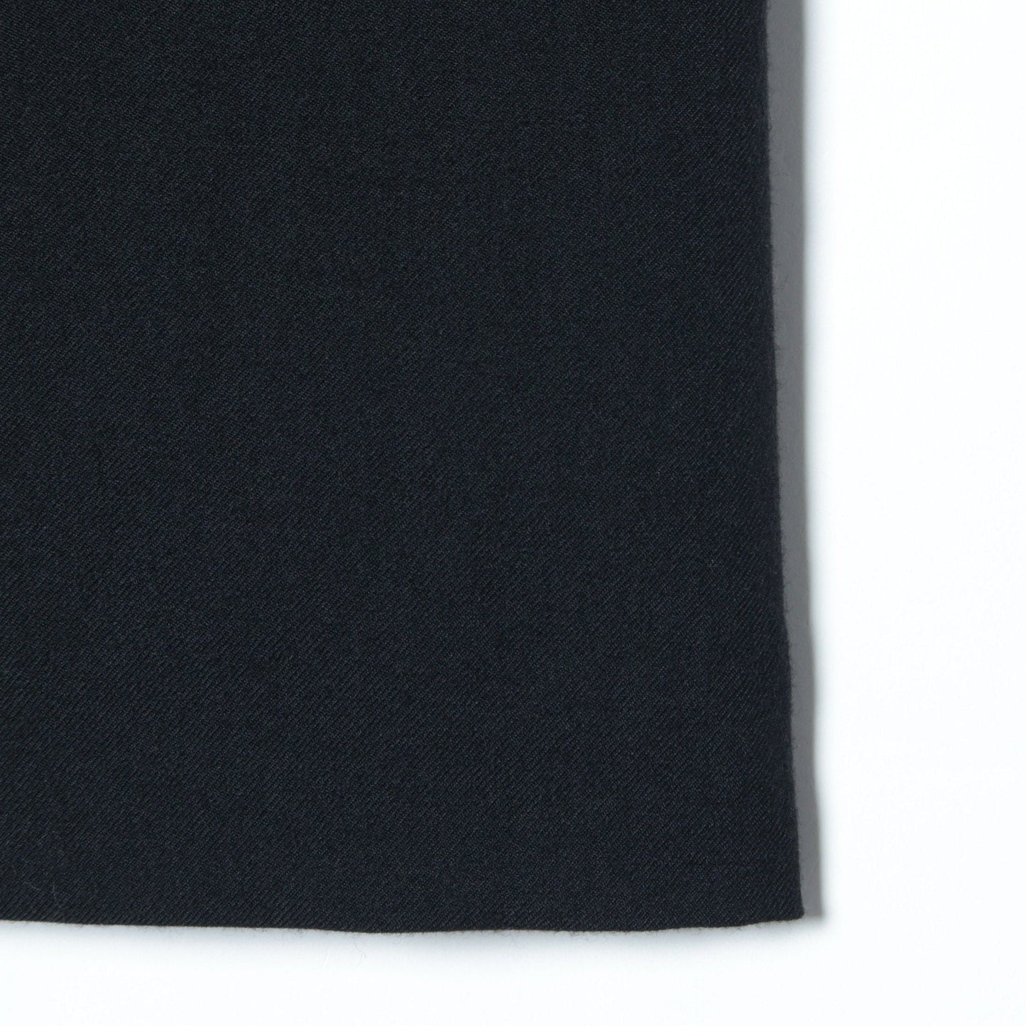 MILLED WOOL TWILL DRESS