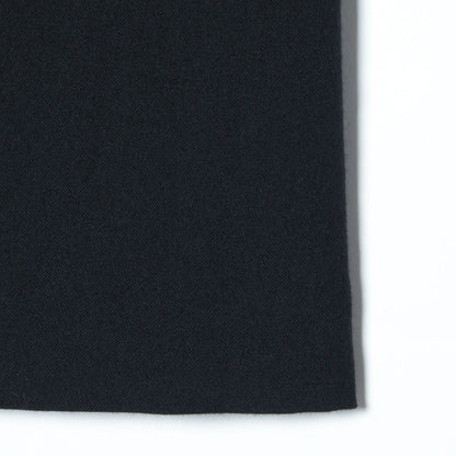 MILLED WOOL TWILL DRESS