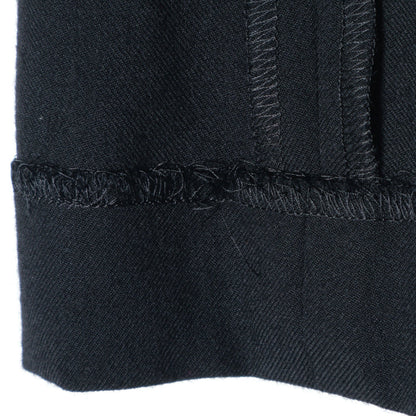 MILLED WOOL TWILL DRESS