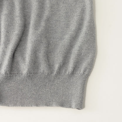RELAXED V NECK CARDIGAN KNIT