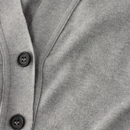 RELAXED V NECK CARDIGAN KNIT