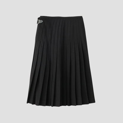 FINE WOOL FLANNEL SKIRT