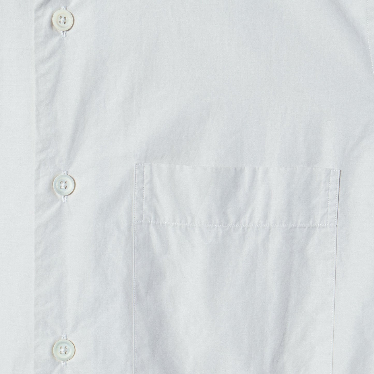 FINE COMPACT COTTON POPLIN Ⅱ SHIRT