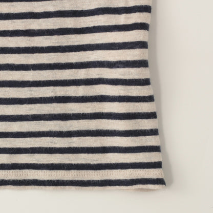 LINEN STRIPE JERSEY