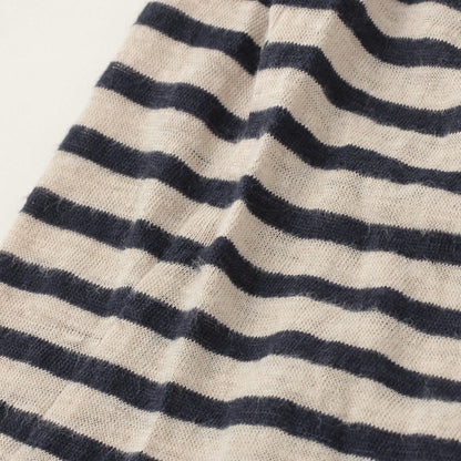 LINEN STRIPE JERSEY