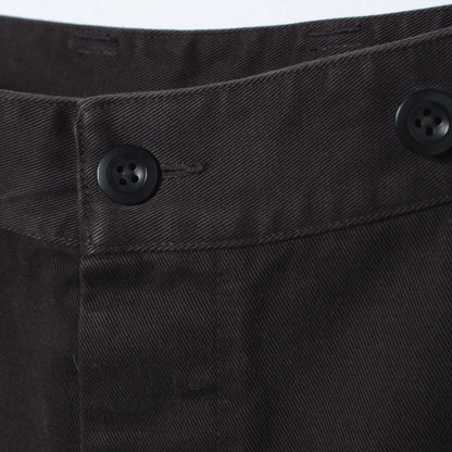 BRUSHED COTTON DRILL TROUSERS