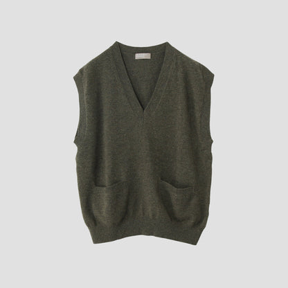 POCKET SLIPOVER KNIT