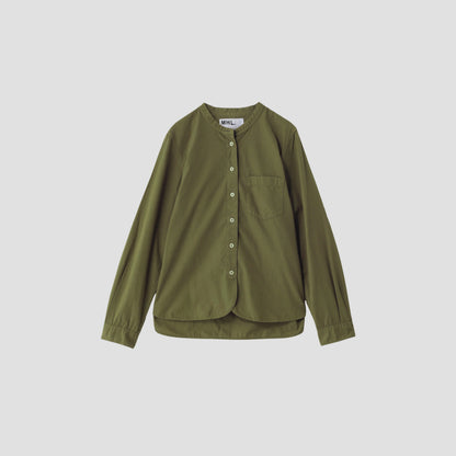 GARMENT DYE BASIC POPLIN SHIRT