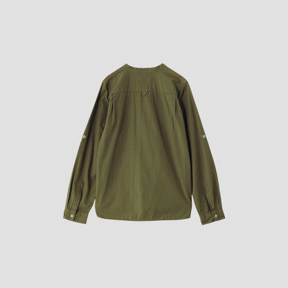 GARMENT DYE BASIC POPLIN SHIRT