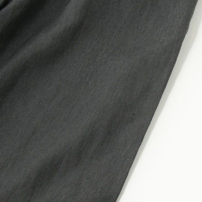 COATED LINEN PLAINWEAVE TROUSERS