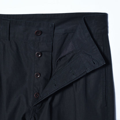 CRISP COTTON PLAINWEAVE TROUSERS