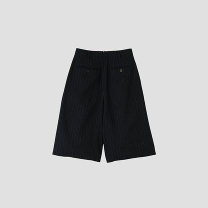 FINE PINSTRIPE WOOL TROUSERS