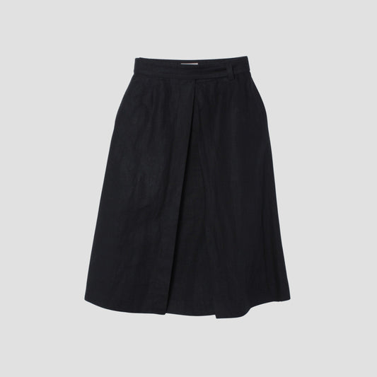 SHIRTING LINEN SKIRT