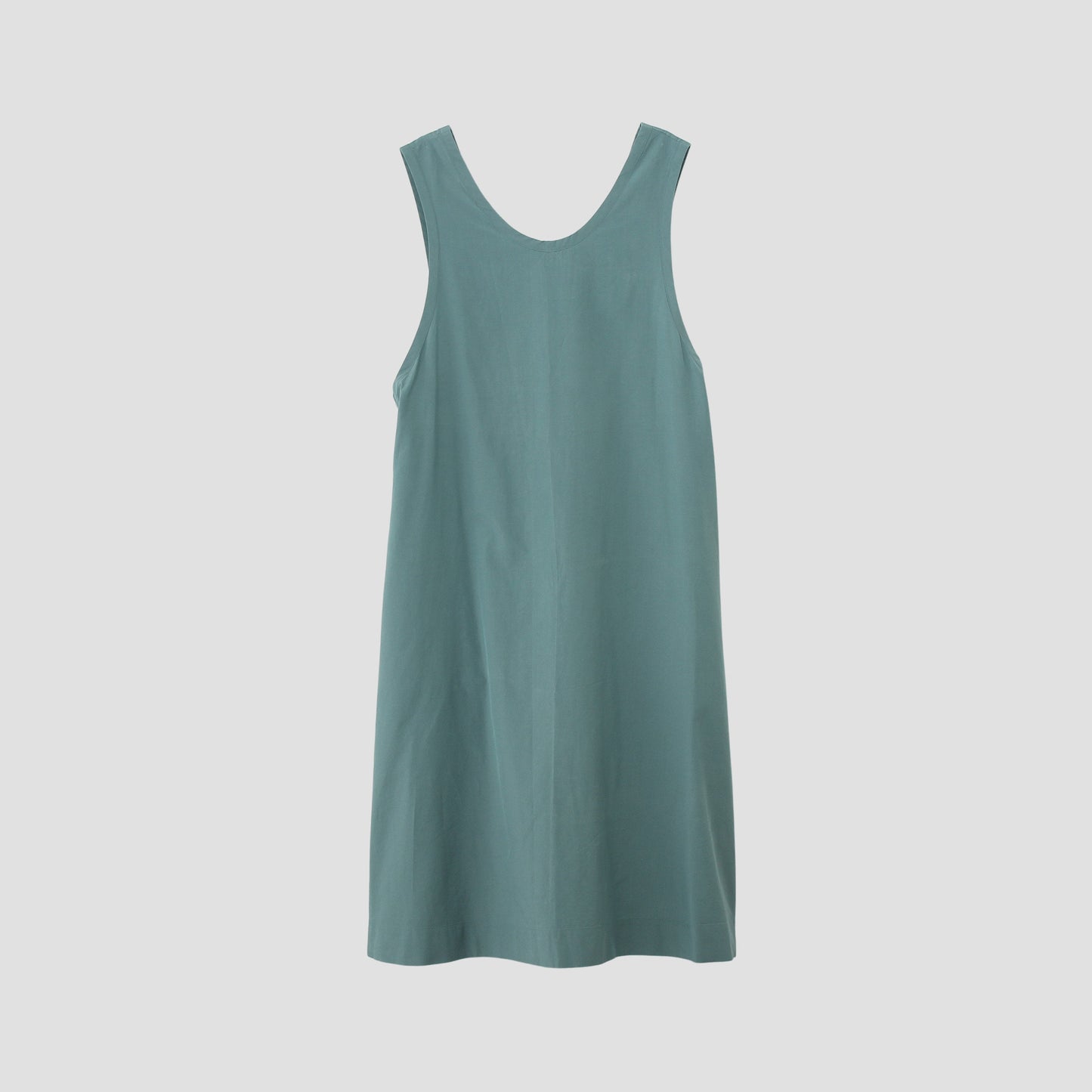 SILK COTTON POPLIN DRESS