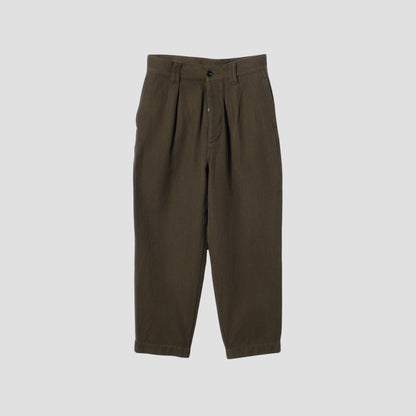 LIGHT COTTON WOOL DRILL TROUSERS