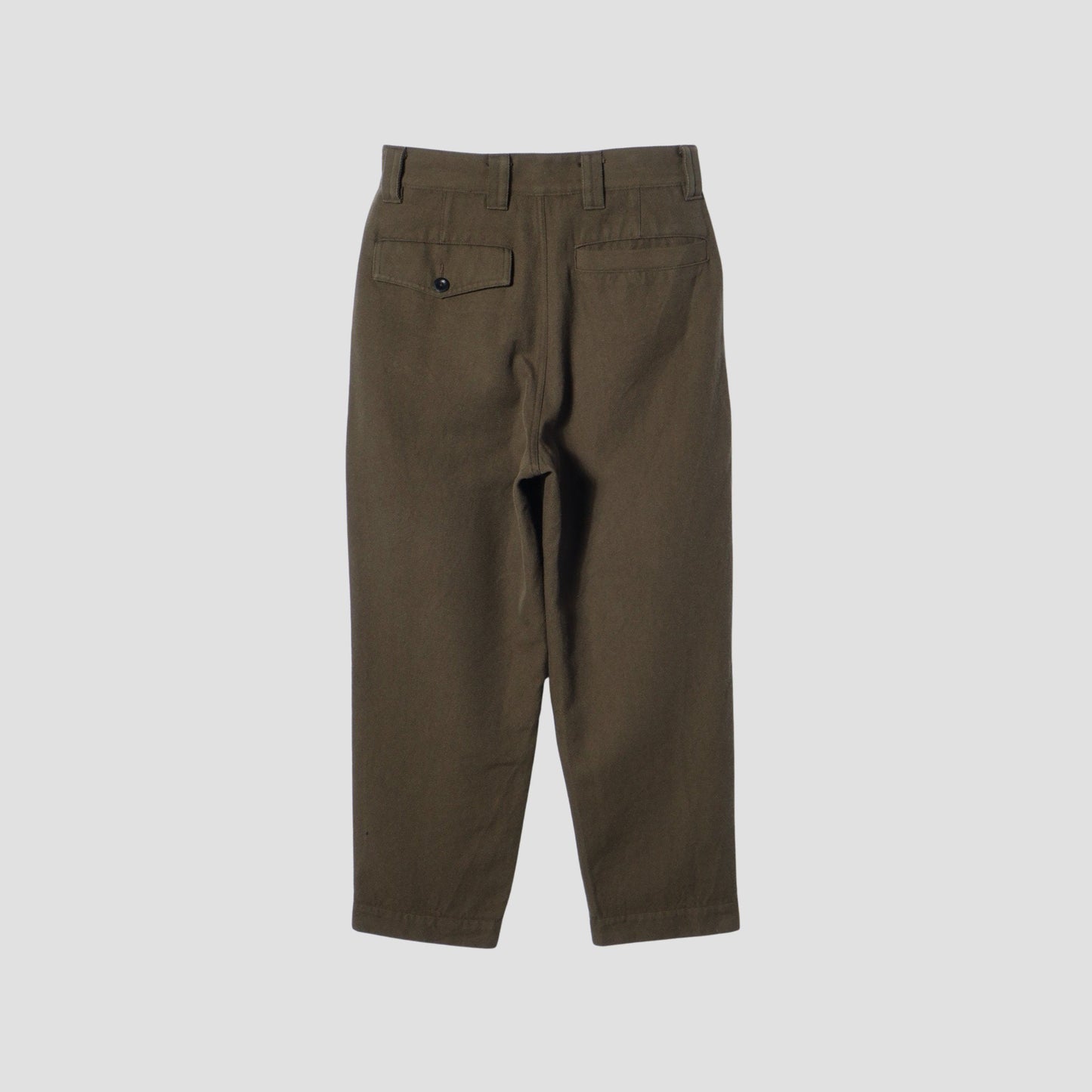 LIGHT COTTON WOOL DRILL TROUSERS