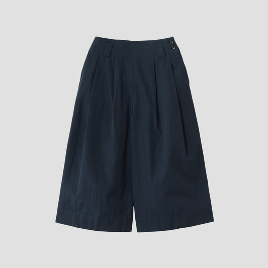 COMPACT COTTON TROUSERS