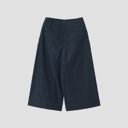 COMPACT COTTON TROUSERS