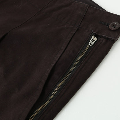 DRY NATURAL COTTON CANVAS TROUSERS