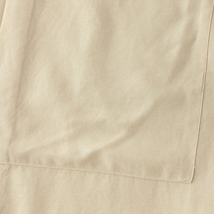 COTTON SILK PLAIN WEAVE SHIRT