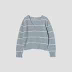 STRIPE WOOL JUMPER KNIT