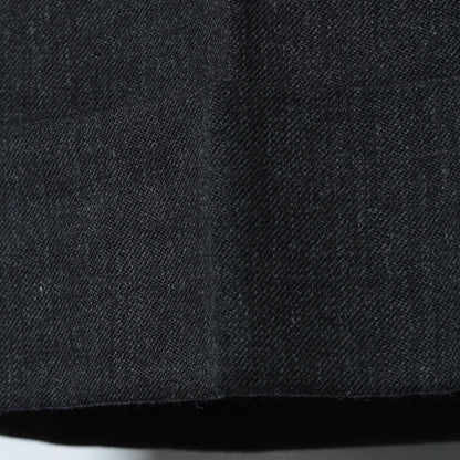 FINE WOOL TWILL TROUSERS
