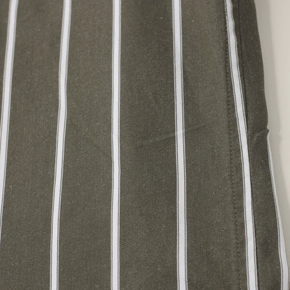 GRAPHIC STRIPE COTTON SHIRT