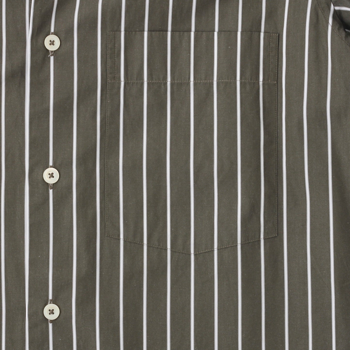 GRAPHIC STRIPE COTTON SHIRT