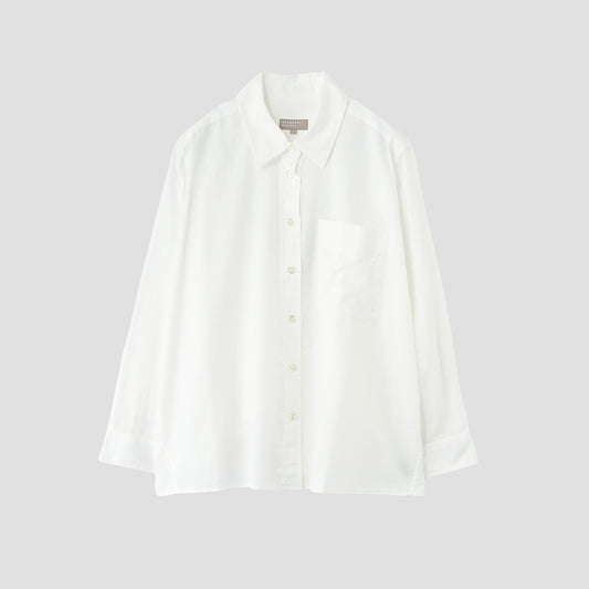 PLAIN COTTON FLANNEL SHIRT